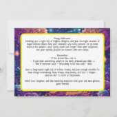 Carte Halloween Bone to Be Wild ! (Dos)