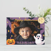 Carte Halloween Boo Crew Bash (Debout devant)