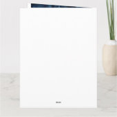 Carte Halloween Boston Terrier avec citrouilles effrayan (Dos)