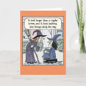 Carte Halloween Broombot (Devant)