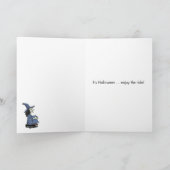 Carte Halloween Broombot (Intérieur)