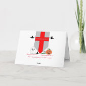 Carte Hallowe'en "Buck Moon" (Dos)