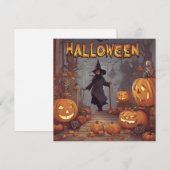 Carte Halloween C (Devant / Derrière)