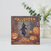 Carte Halloween C (Debout devant)
