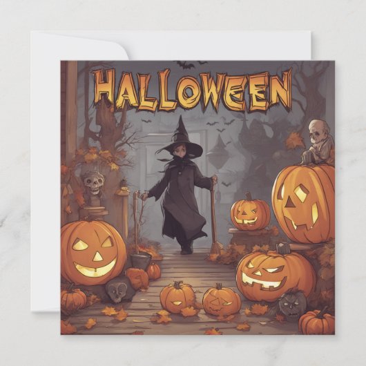 Carte Halloween C (Devant)
