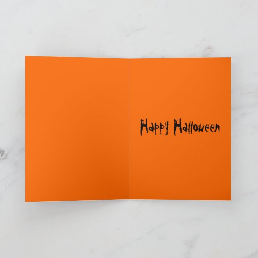 Carte Halloween Card (Intérieur)