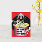 Carte Halloween Card (Fleur jaune)