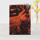 Carte Halloween Card for Freaks! (Fleur jaune)