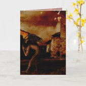 Carte Halloween Card for Freaks! (Fleur jaune)