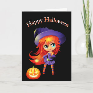 Carte Halloween Card-Witch