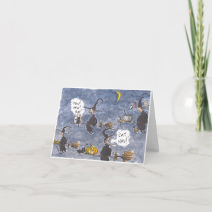 Carte Halloween Cat Nav