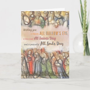 Carte Halloween catholique