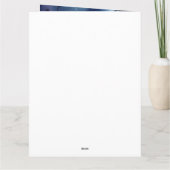 Carte Halloween Cavalier King Charles Citrouille espagno (Dos)