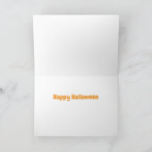 Carte Halloween Chat, Carte Chat Halloween (Intérieur)