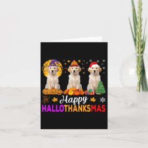 Carte Halloween Chien du Labrador Halloween Noël Halloth