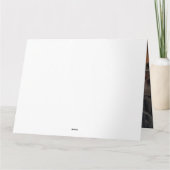 Carte Halloween Citrouille berger australienne effraie (Dos)