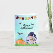 Carte Halloween client (Devant)