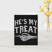 Carte Halloween Co Halloween Co (Fleur jaune)