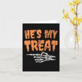 Carte Halloween Co Halloween Co (Fleur jaune)