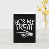 Carte Halloween Co Halloween Co (Fleur jaune)