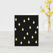 Carte Halloween Costume Strawberry Seed Pattern Funny La (Fleur jaune)