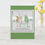 Carte Halloween : Créature (Fleur jaune)