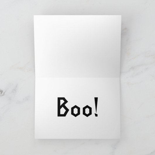 Carte Halloween Dachshund (Intérieur)