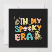 Carte Halloween dans mon ère Éffrayante saison Éffrayant (Devant)