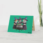 Carte Halloween de Macbeth chat mignon (Dos)