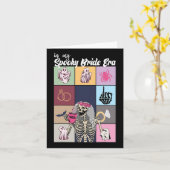 Carte Halloween de mariée dans ma Éffrayante Mariage de (Fleur jaune)