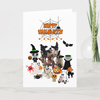 Carte Halloween Doggies