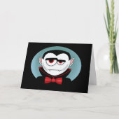 Carte Halloween Dracula (Devant)