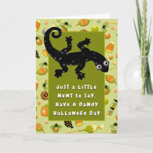 Carte Halloween drôle