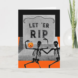 Carte Halloween drôle