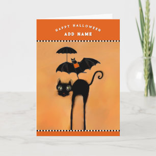 Carte Halloween drôle