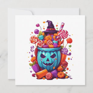 Carte Halloween drôle