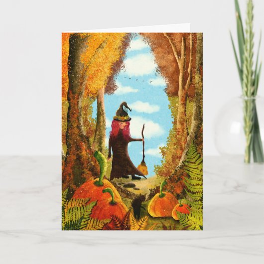 Carte Halloween effrayant (Devant)