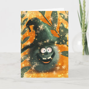 Carte Halloween effrayant