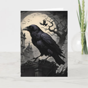 Carte Halloween effrayant