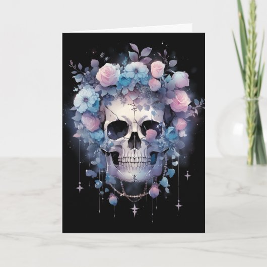 Carte Halloween effrayant (Devant)