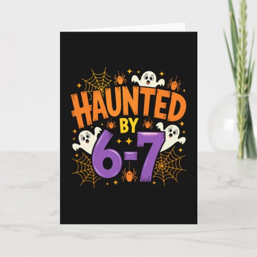 Carte Halloween effrayant 67 Six Sept Meme 1 (3)  (Devant)