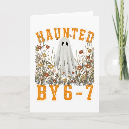 Carte Halloween effrayant 67 Six Seven Meme 1 (26) (Devant)