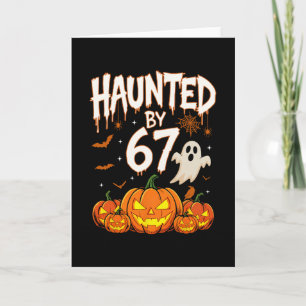 Carte Halloween effrayant 67 Six Seven Meme 1 (7) 