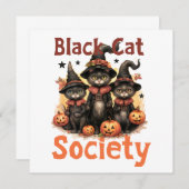 Carte Halloween éffrayante (Devant / Derrière)