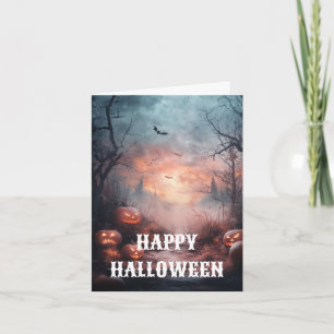 Carte Halloween Effrayante