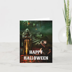 Carte Halloween Effrayante