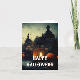 Carte Halloween Effrayante