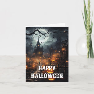 Carte Halloween Effrayante