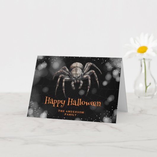 Carte Halloween Éffrayante déplaisante (Petite plante)