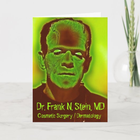 Carte Halloween effrayante Happy Halloween Greetin (Devant)